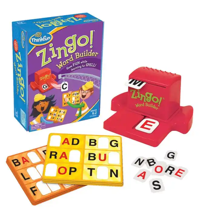 ThinkFun Zingo! Word Builder Game, Grades K to 2 Budget